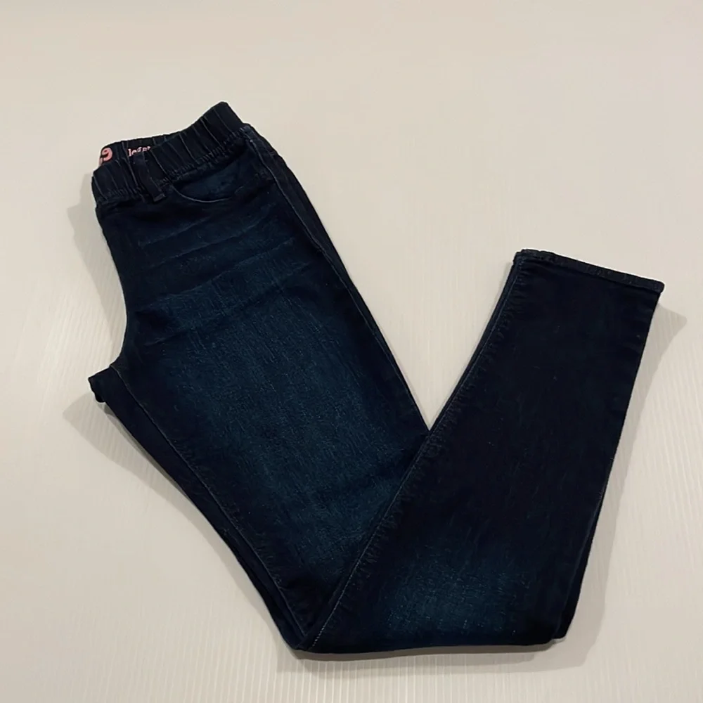 Gap kids 1969 dark blue legging jean, girls size 12